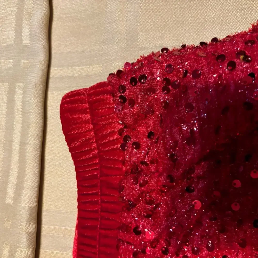 SHEIN red sequin